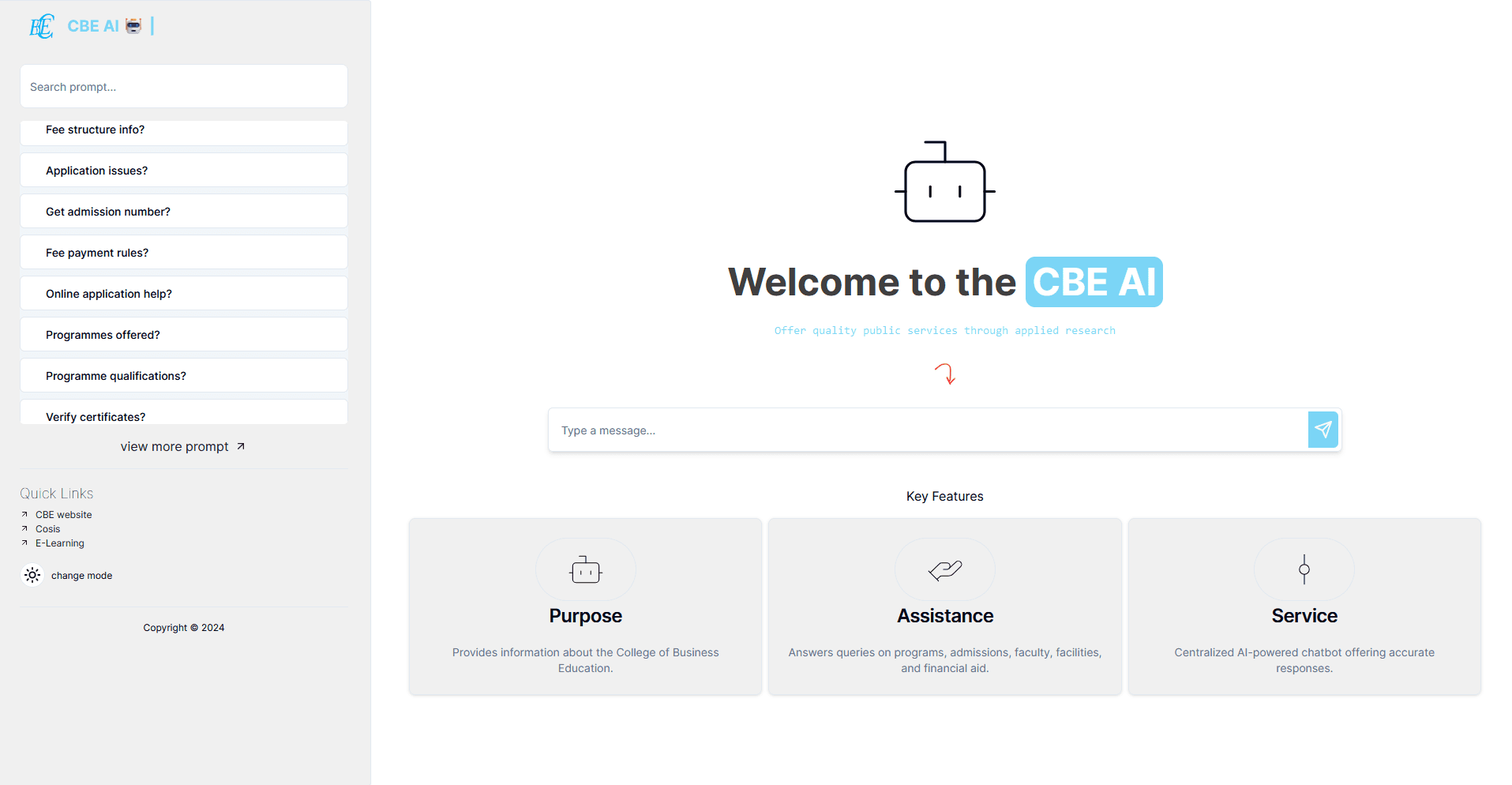 CBE-AI preview