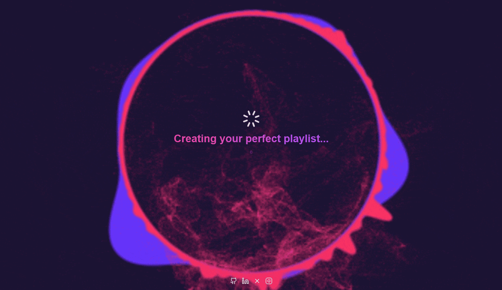 The playlist preview